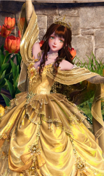 Belle Beauty and the Beast Cosplay image