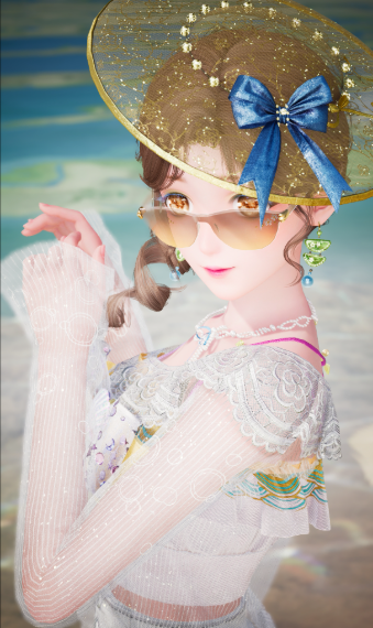 beach stroll image