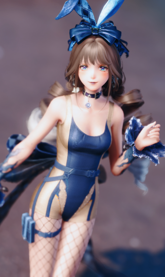 Dark Blue Bunny image