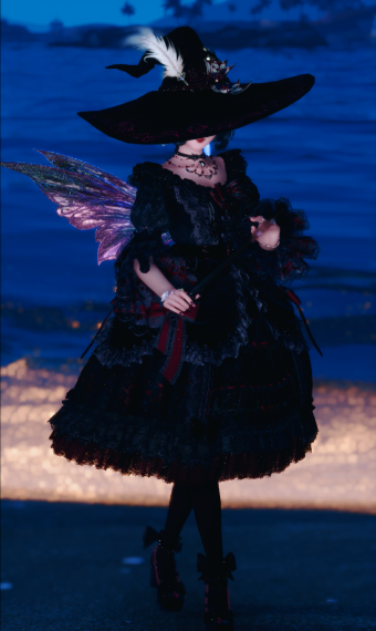 mysterious witch image