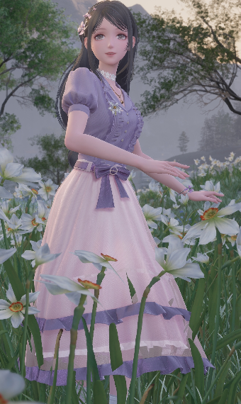 purple pastoral image