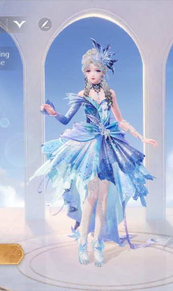 Dancer of the flower stage image