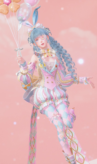 Pastel Bubblegum Circus Fit image