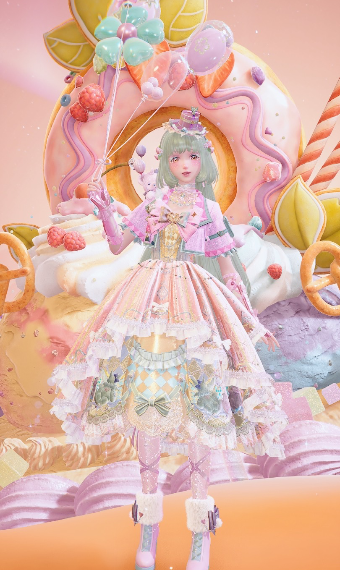 Pastel Candy Rainbow image