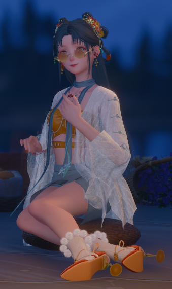 Summer evening image