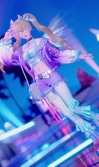 Pretty Rave Girl image