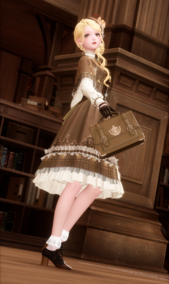dark academia - classic lolita image