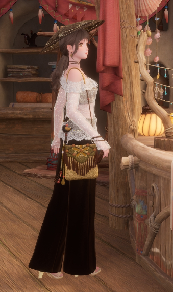 Chic and casual holiday outfit image