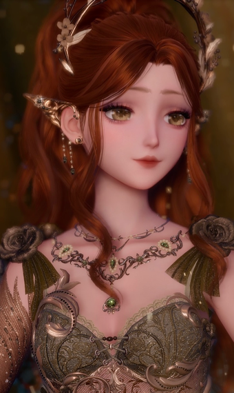 Green Gold Fairy image
