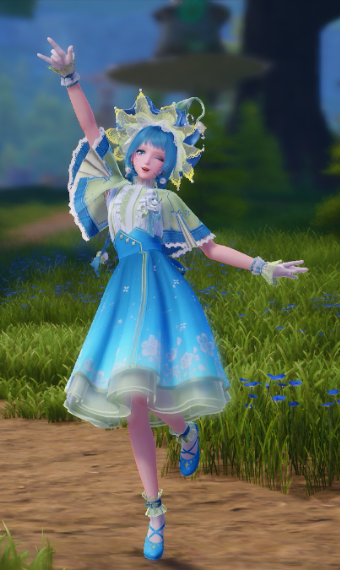 Blue blossom image