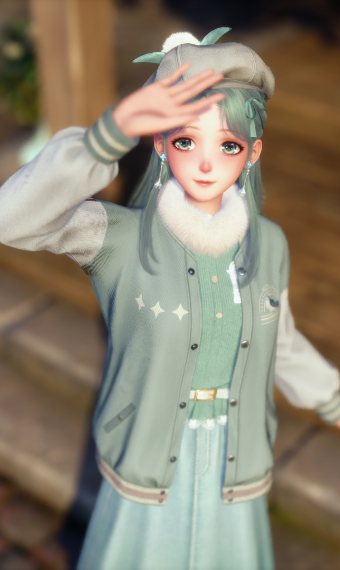 Cozy morning stroll image