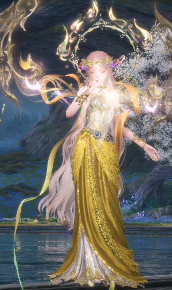 2.8 inspired Gold Goddess image