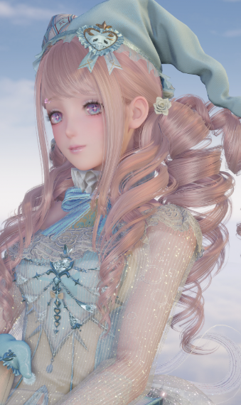 pale blue cupcake image
