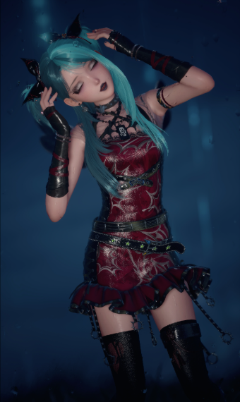 Gothish girl image