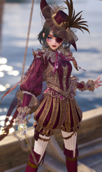 Gilded Crimson Pirate image