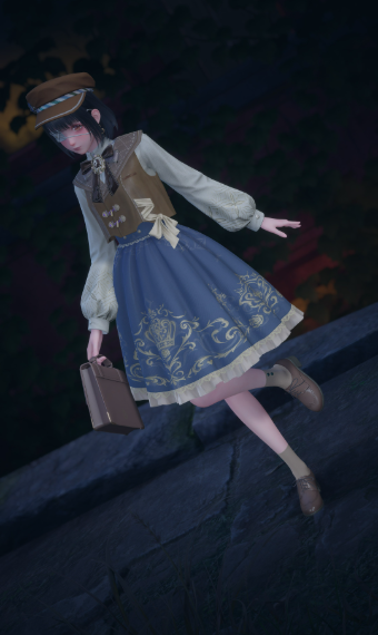Gakuran + Lolita image