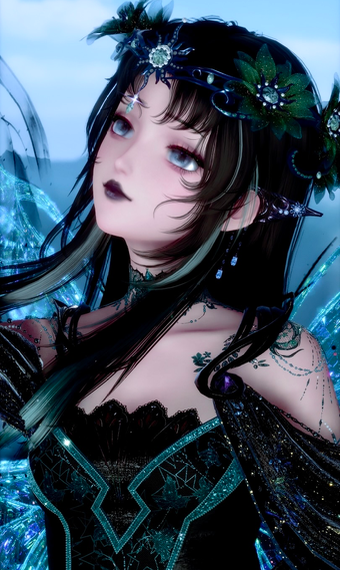 Black Blue Fairy image