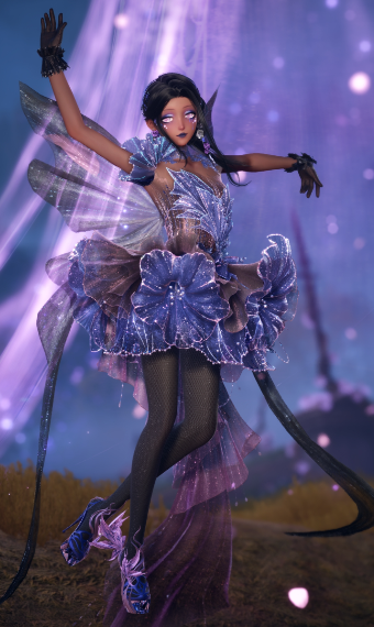 Midnight orchid image