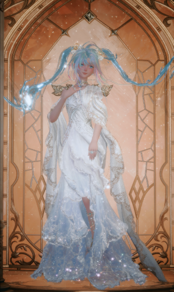 Goddess Miku Inspired image