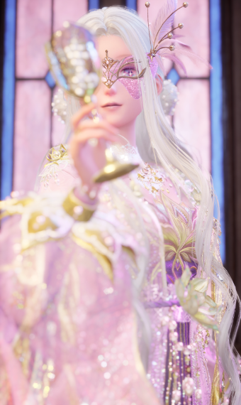 The Lady of Masks image