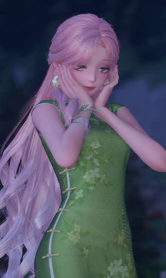 Watermelon Qipao image