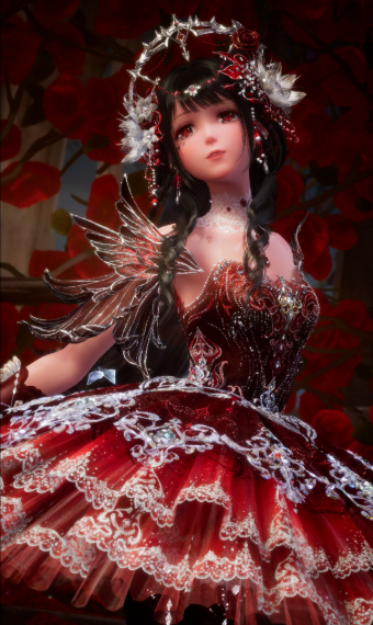 Silver Ruby Ballerina image
