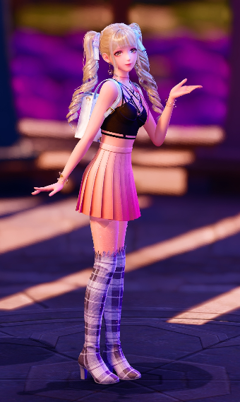 Pretty girl in ugly boots image