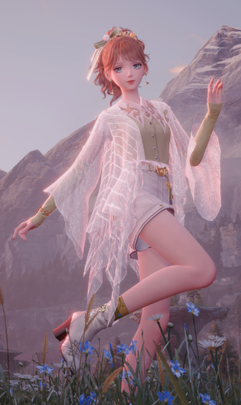Sunset Meadow Muse image
