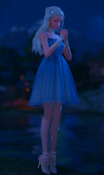 Starry night image