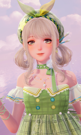 Green on Green. Yes image