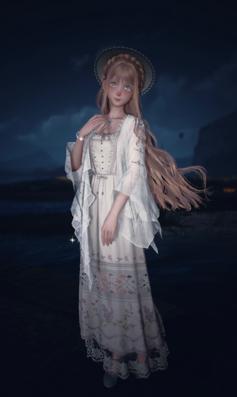 warm night image