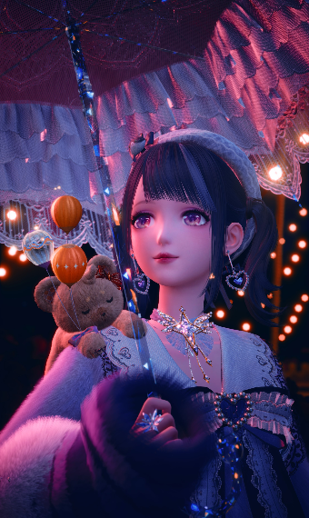 Night time walk image
