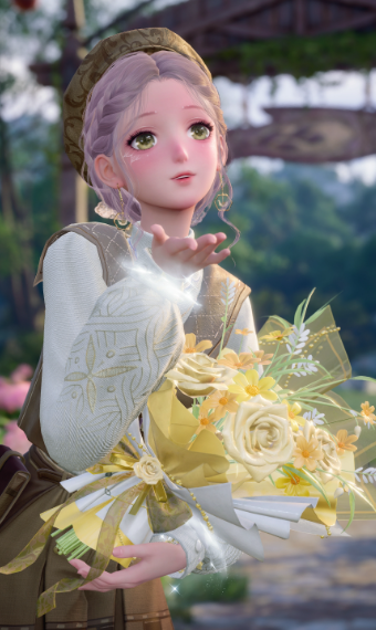 Vintage Flower image