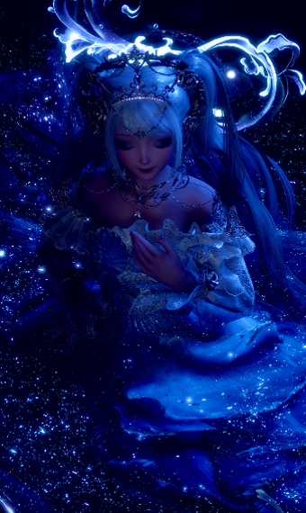 Her Dress of Memories (Blue) image