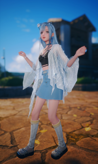 Blue Casual image