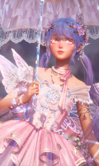Pretty Pink Fairy image
