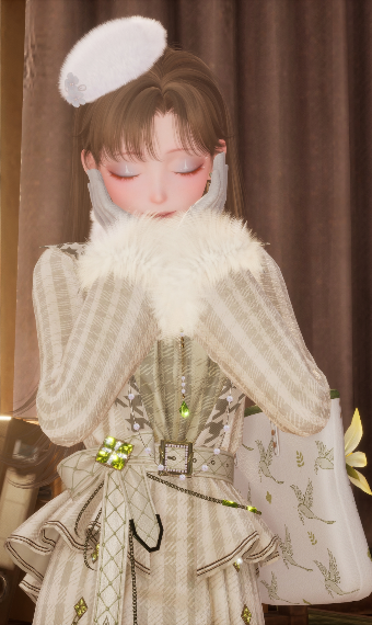 Winter White Fur image