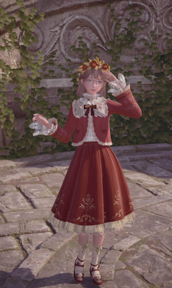 Crimson Floral image