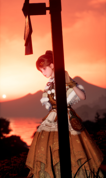 Warm Autumn Sunrise image