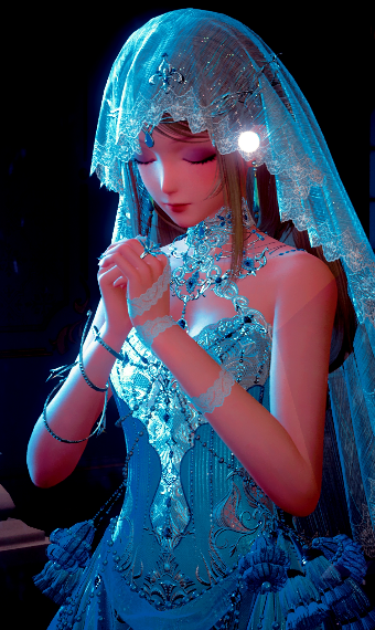 Goddess of the Mirror image